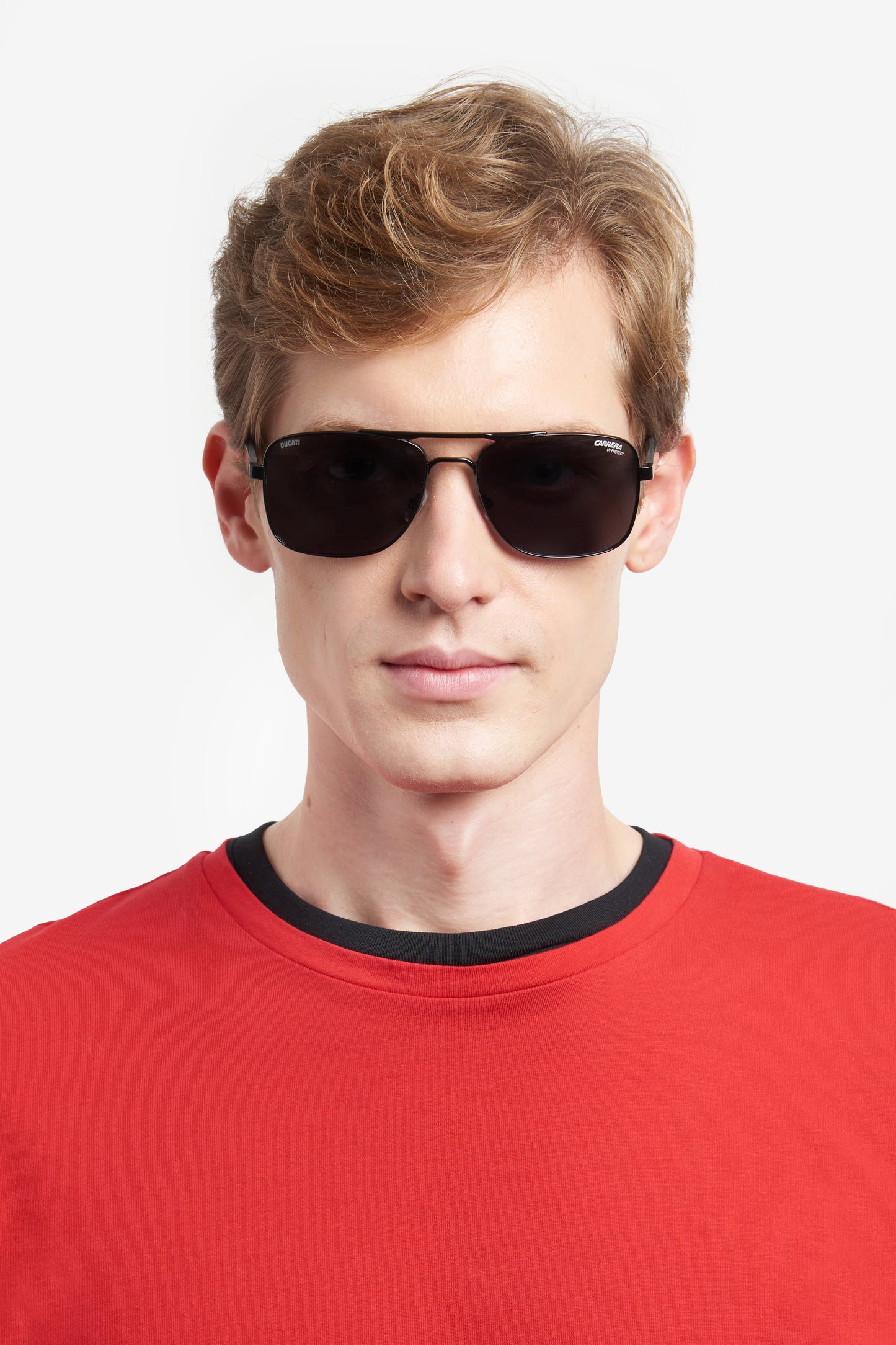 Carrera Carduc 022/S sunglasses - worn front view - Colour: Black