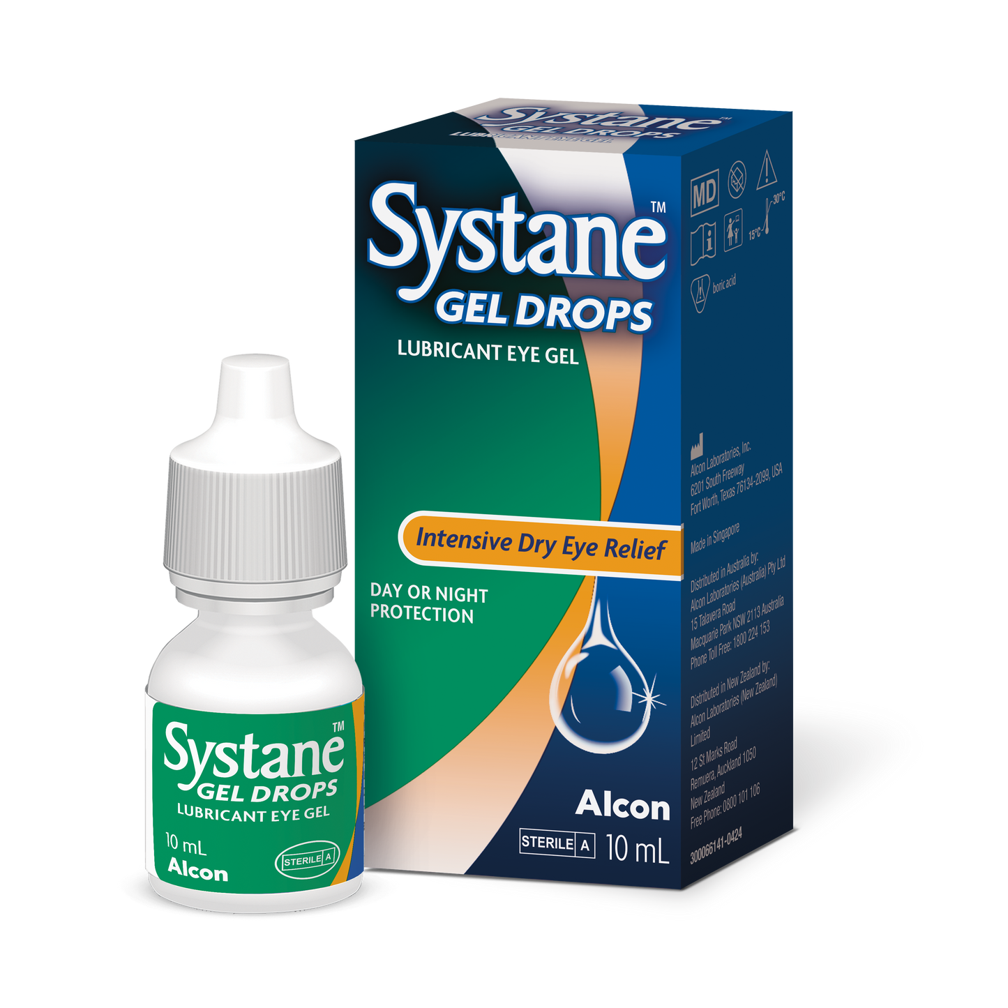 Systane Gel Lubricant Eye Drops 10mL pack