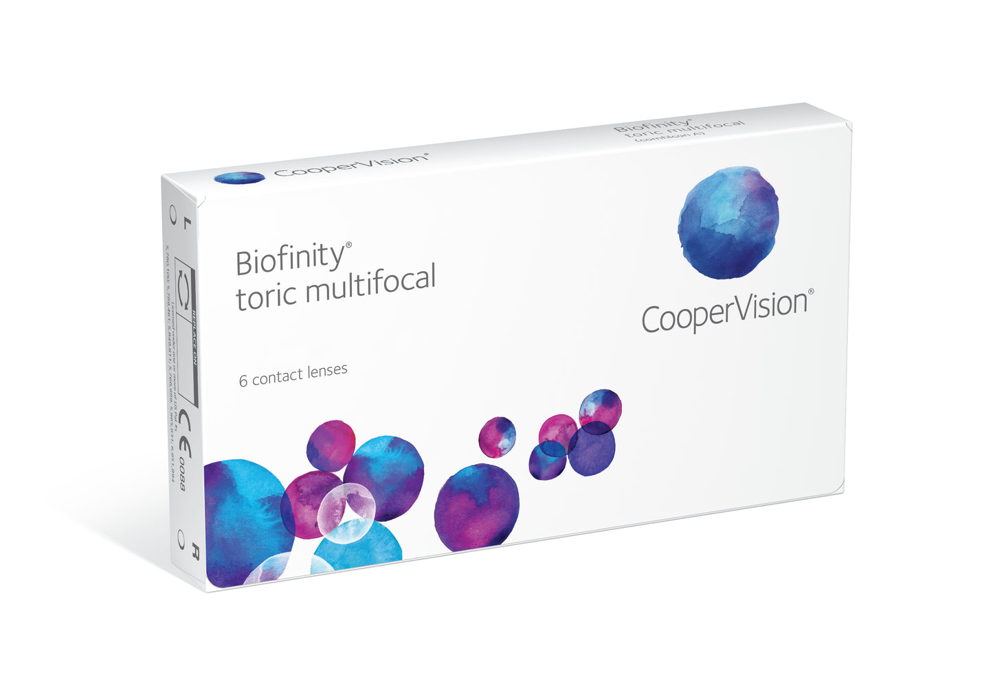 CooperVision Biofinity Toric Multifocal - Monthly contact lenses - sourced right angle