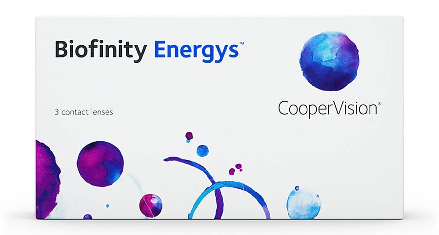 CooperVision Biofinity Energys contact lenses - 3 Pack