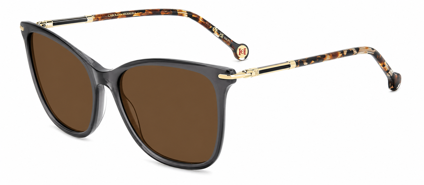 Colour: Grey - Custom Polarised - Brown solid tint