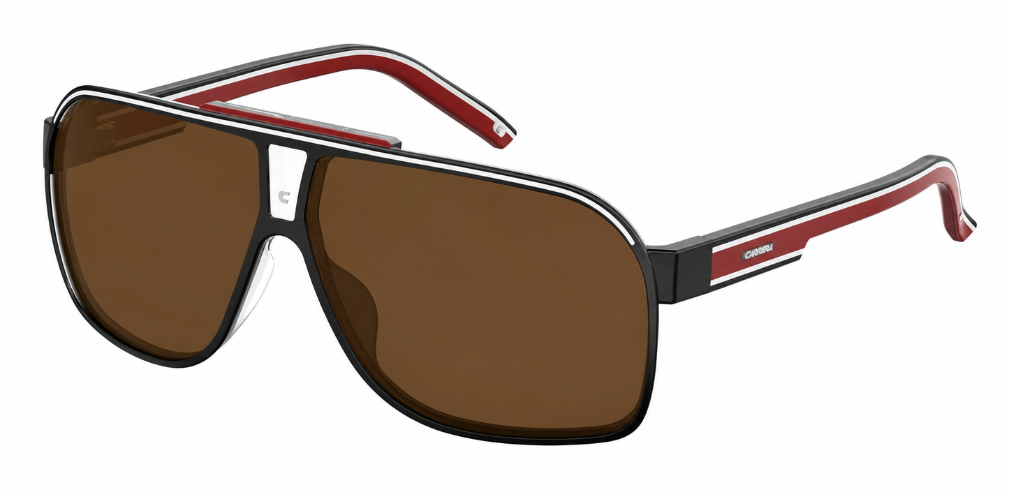 Colour: Red - Custom Polarised - Brown solid tint