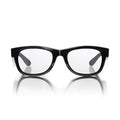 SafeStyle Classics prescription safety glasses in Black — front view