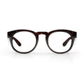 SafeStyle Cruisers prescription safety glasses in Brown Tort — front view