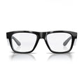 SafeStyle Fusions prescription safety glasses in Black — front view