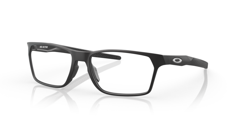 Oakley Hex Jector OX8032 Optical Frames angle view - Colour: Satin Black