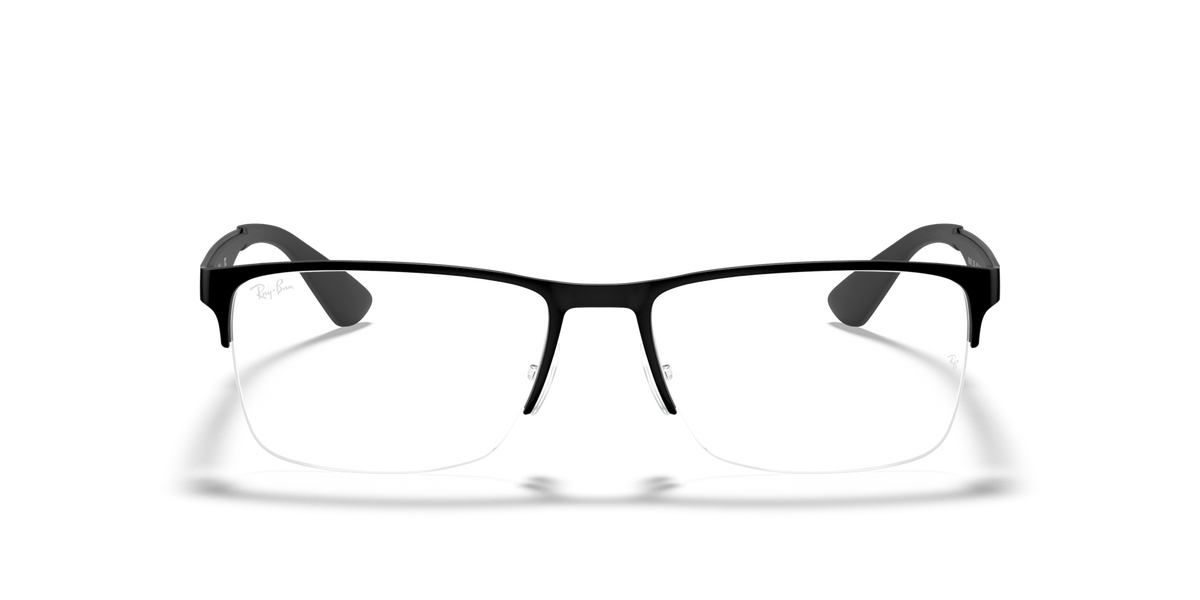 Ray-Ban RB6335 Optical Frames front view - Colour: Matte Black