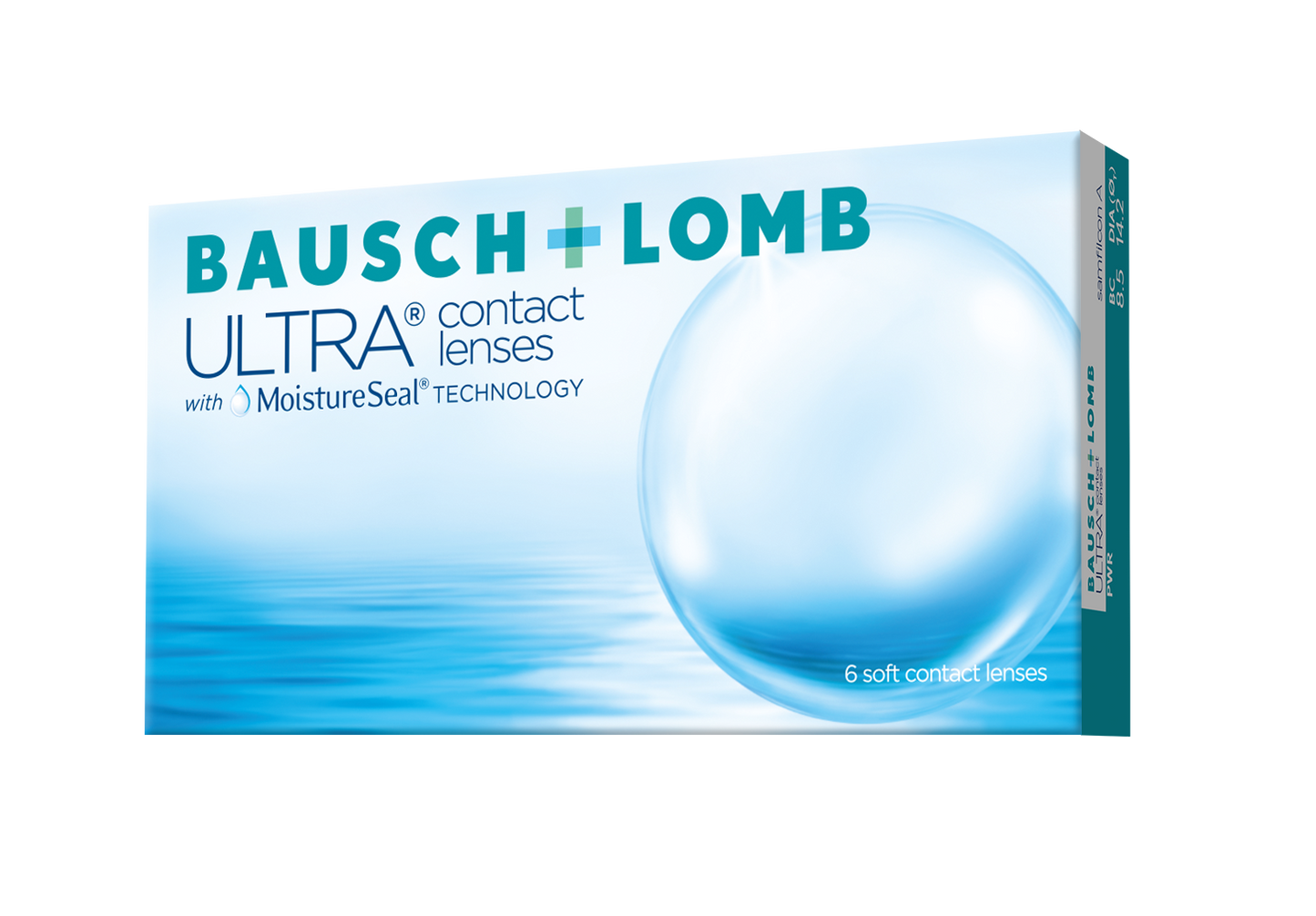 Bausch + Lomb ULTRA monthly 6 pack contact lenses