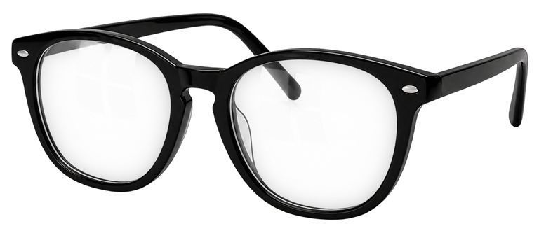 Clear lenses illustration