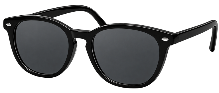 Sunglasses lens illustration