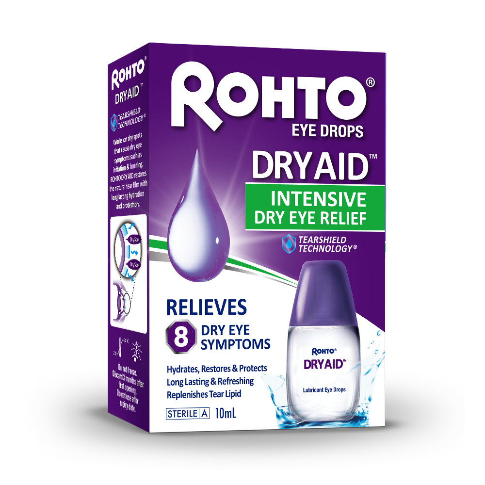 Rohto Dry Aid Eye Drops 10mL