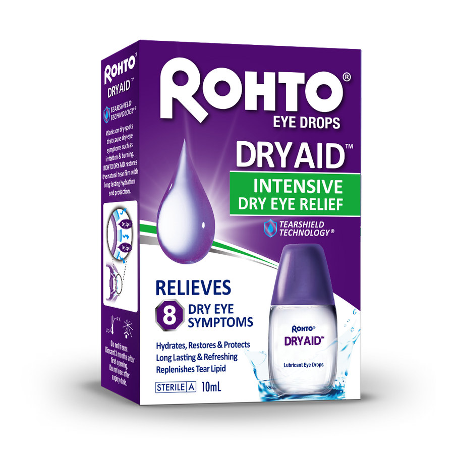 Rohto Dry Aid Eye Drops 10mL