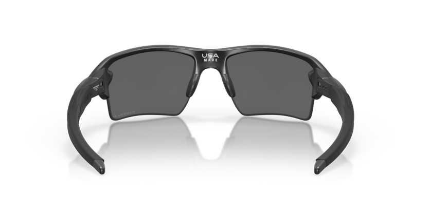 Oakley Flak 2.0 XL Sunglasses back view - Colour: Matte Black - Lens: Prizm Black Polarised - Media: Original Oakley Polarised