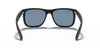 Ray-Ban Justin RB4165 Sunglasses back view - Colour: Matte Black - Lens: Dark Blue Polarised - Media: Original Ray-Ban Polarised