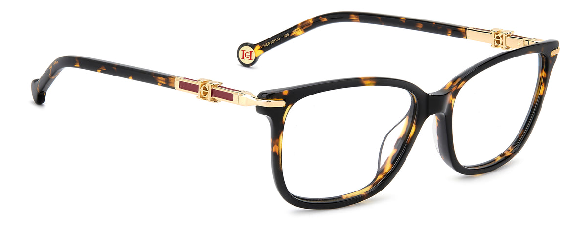 Carolina Herrera HER 0381/G Havana alternate angled view