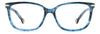 Carolina Herrera HER 0381/G Blue Horn front view
