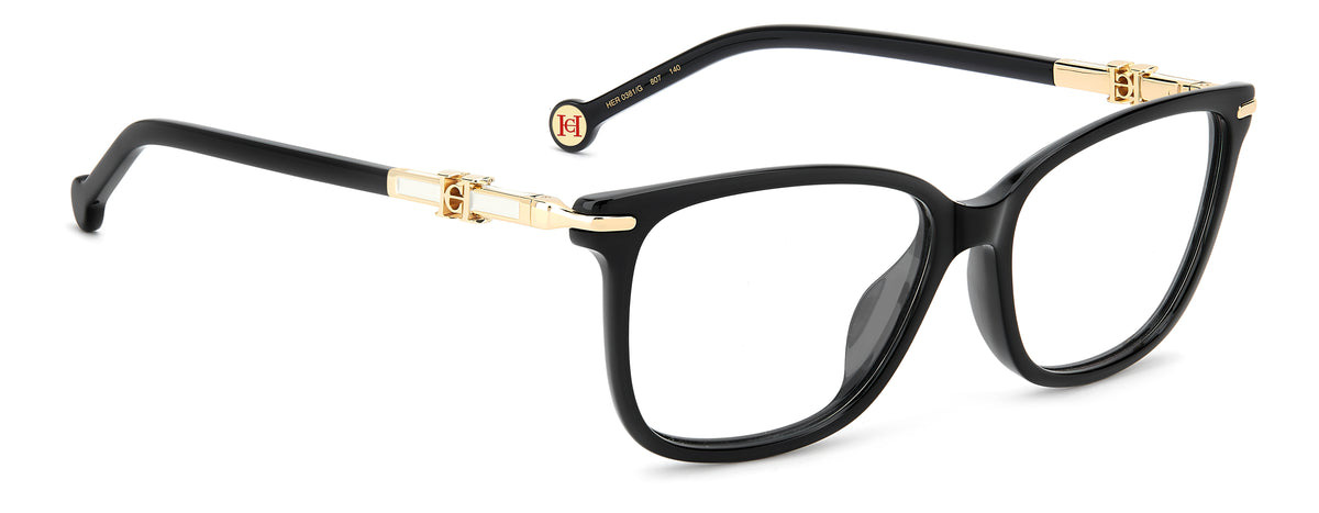 Carolina Herrera HER 0381/G Black alternate angled view