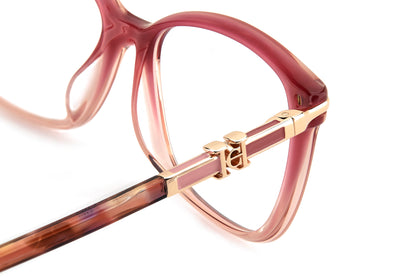Carolina Herrera HER 0381/G Cherry hinge and CH monogram detail