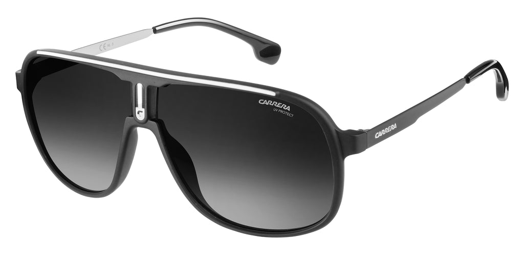 Colour: Matte Black - Carrera 1007/S angle view