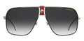 Carrera 1018/S sunglasses - straight-on front view - Colour: Red Gold