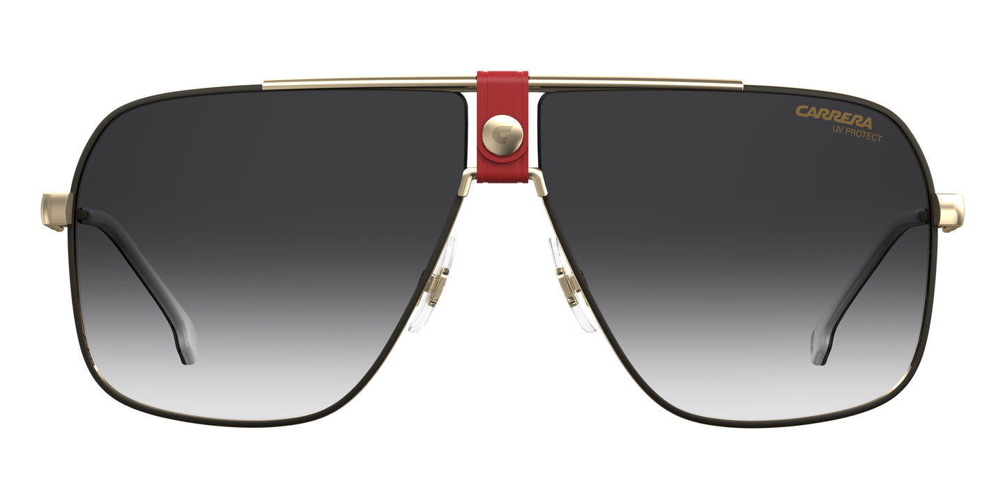 Carrera 1018/S sunglasses - straight-on front view - Colour: Red Gold