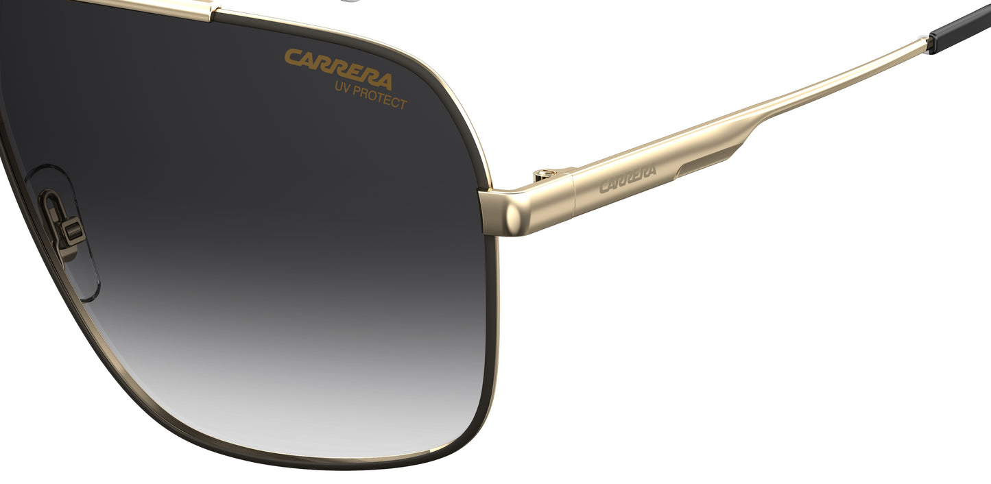 Carrera 1018/S sunglasses - frame detail view - Colour: Red Gold