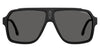 Carrera 1030/S polarised sunglasses - straight-on front view - Colour: Matte Black