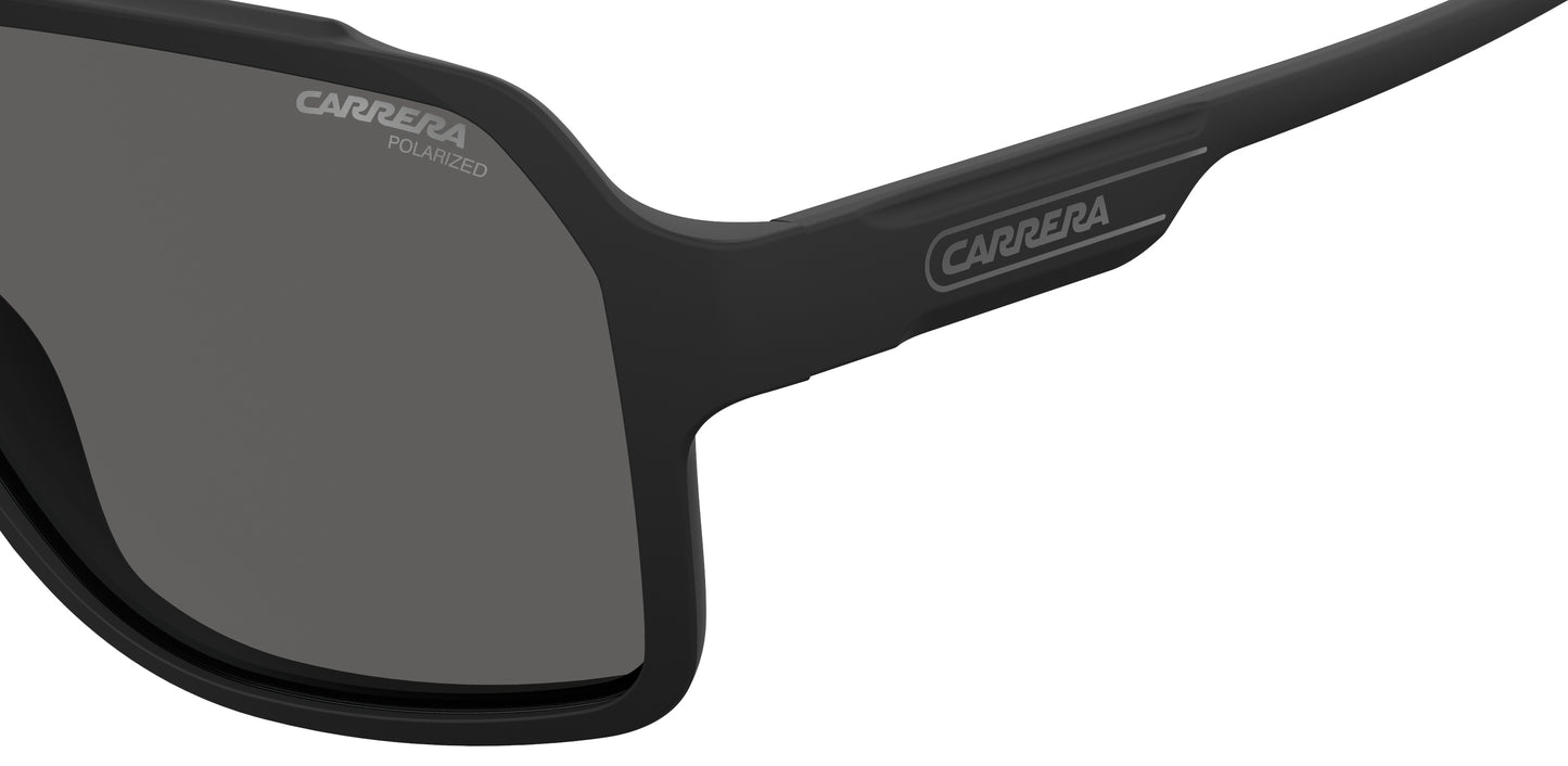Carrera 1030/S polarised sunglasses - frame detail view - Colour: Matte Black