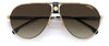 Carrera 1033/S sunglasses - rear view - Colour: Black Gold