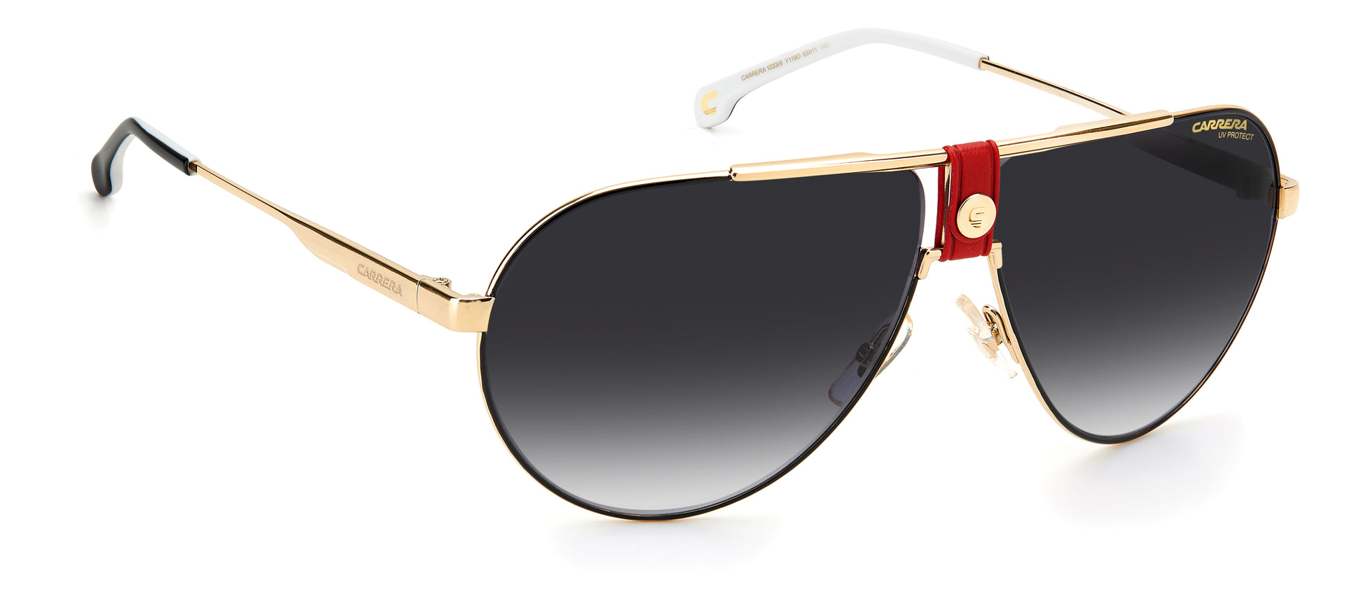 Carrera 1033/S sunglasses - alternative angle view - Colour: Red Gold