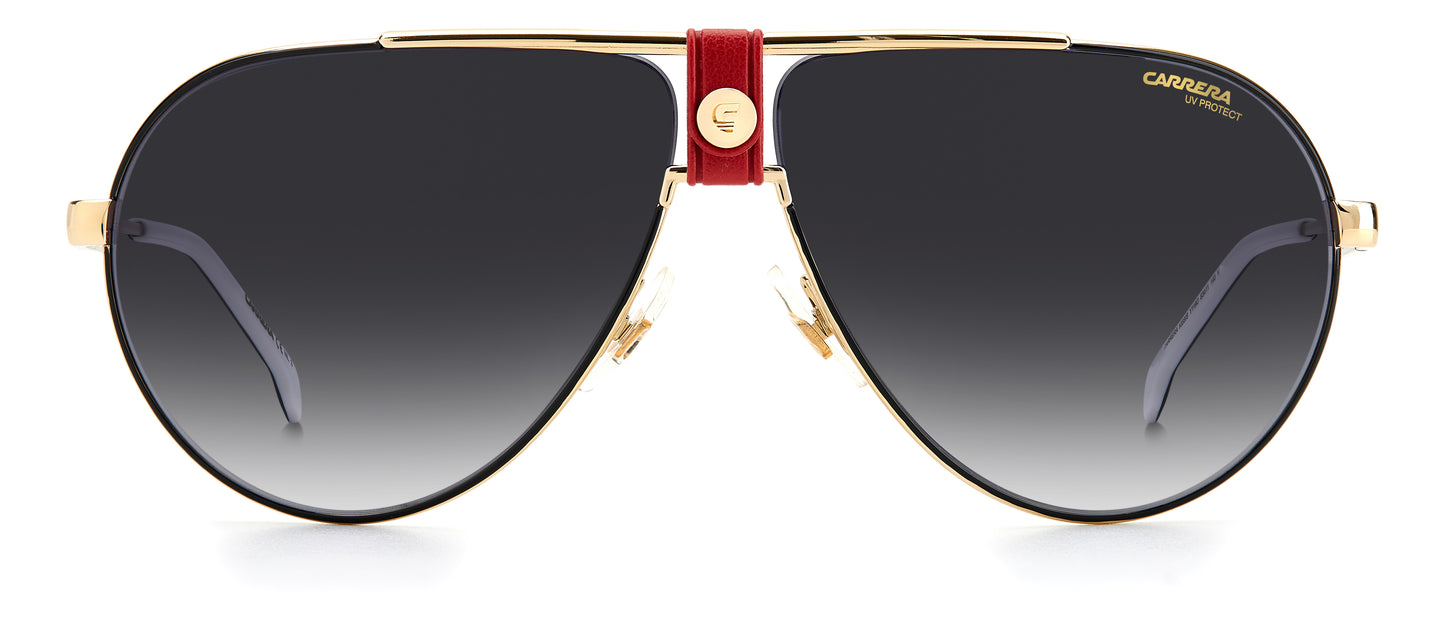 Carrera 1033/S sunglasses - straight-on front view - Colour: Red Gold