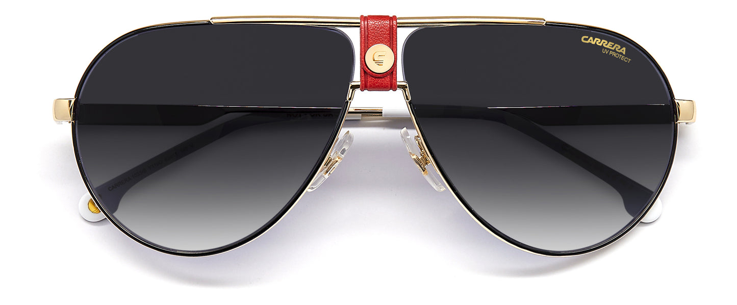 Carrera 1033/S sunglasses - rear view - Colour: Red Gold