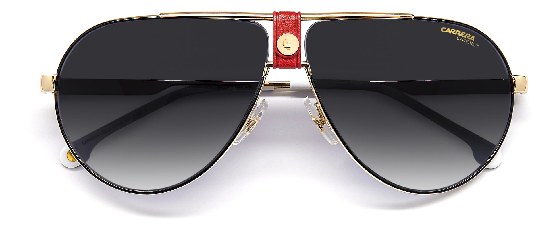 Carrera 1033/S sunglasses - rear view - Colour: Red Gold