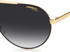 Carrera 1033/S sunglasses - frame detail view - Colour: Red Gold