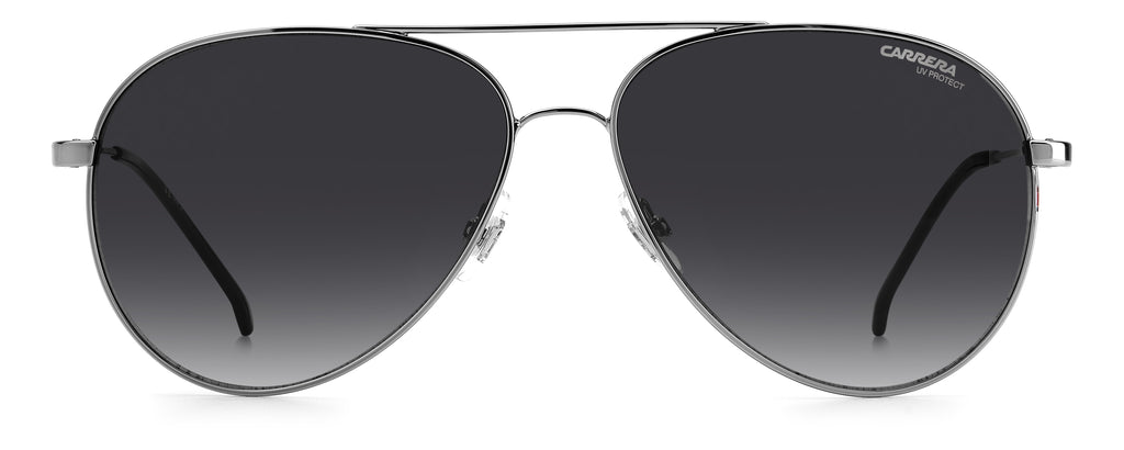 Carrera 2031T/S sunglasses - straight-on front view - Colour: Silver