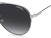 Carrera 2031T/S sunglasses - frame detail view - Colour: Silver