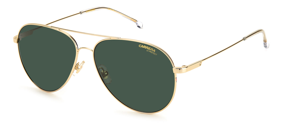 Carrera 2031T/S sunglasses - front angle view - Colour: Gold
