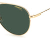 Carrera 2031T/S sunglasses - frame detail view - Colour: Gold
