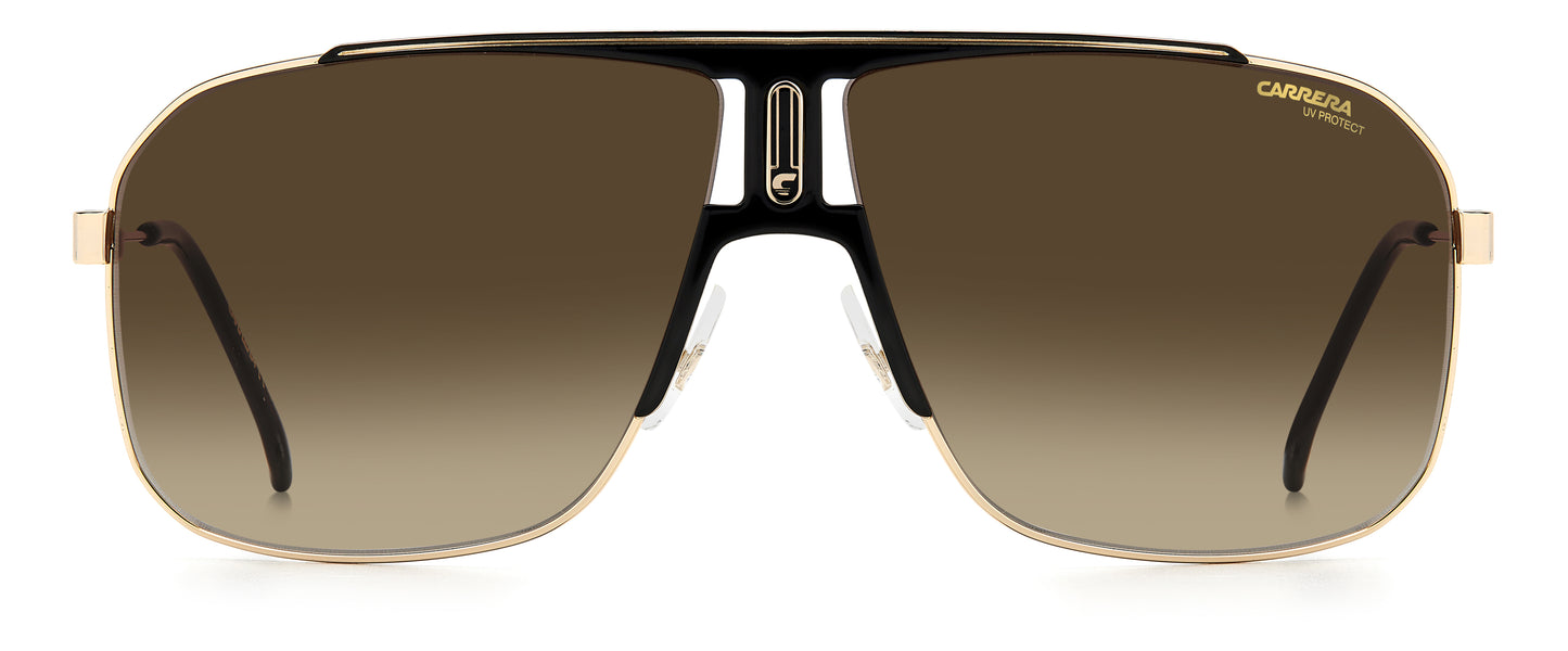 Carrera 1043/S sunglasses - straight-on front view - Colour: Gold