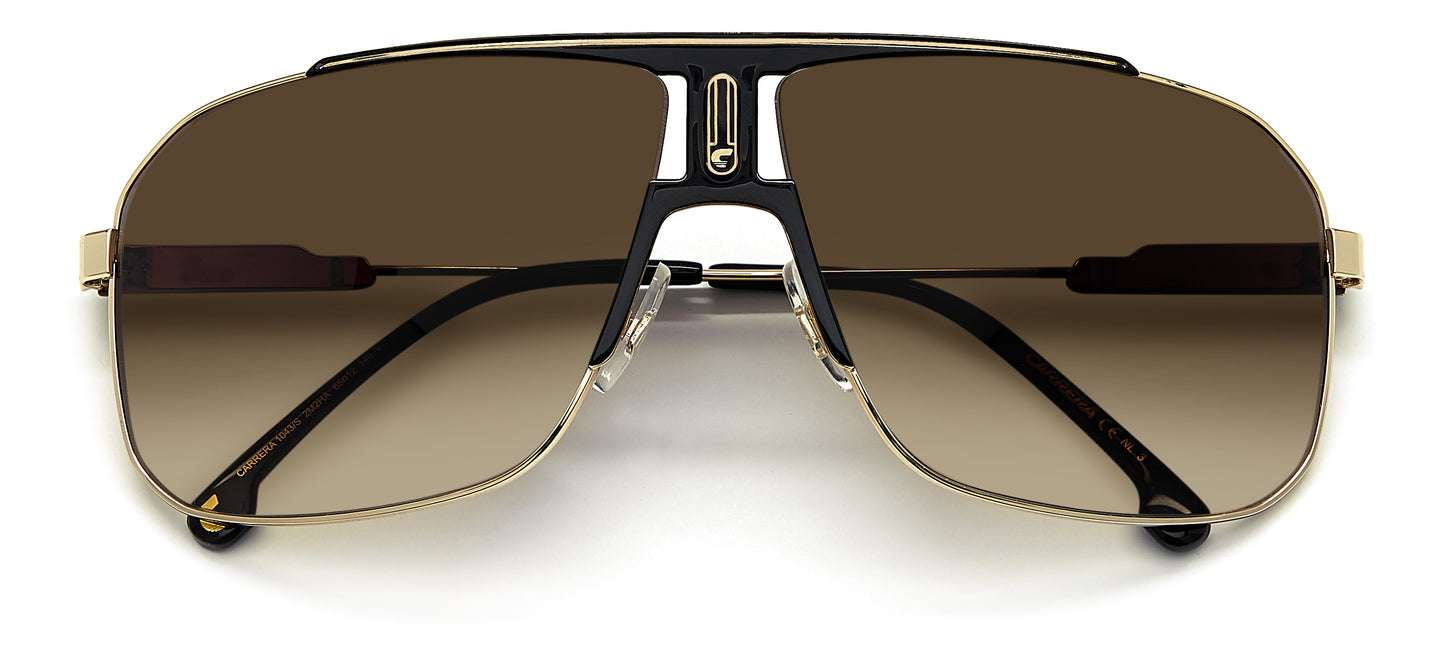 Carrera 1043/S sunglasses - rear view - Colour: Gold