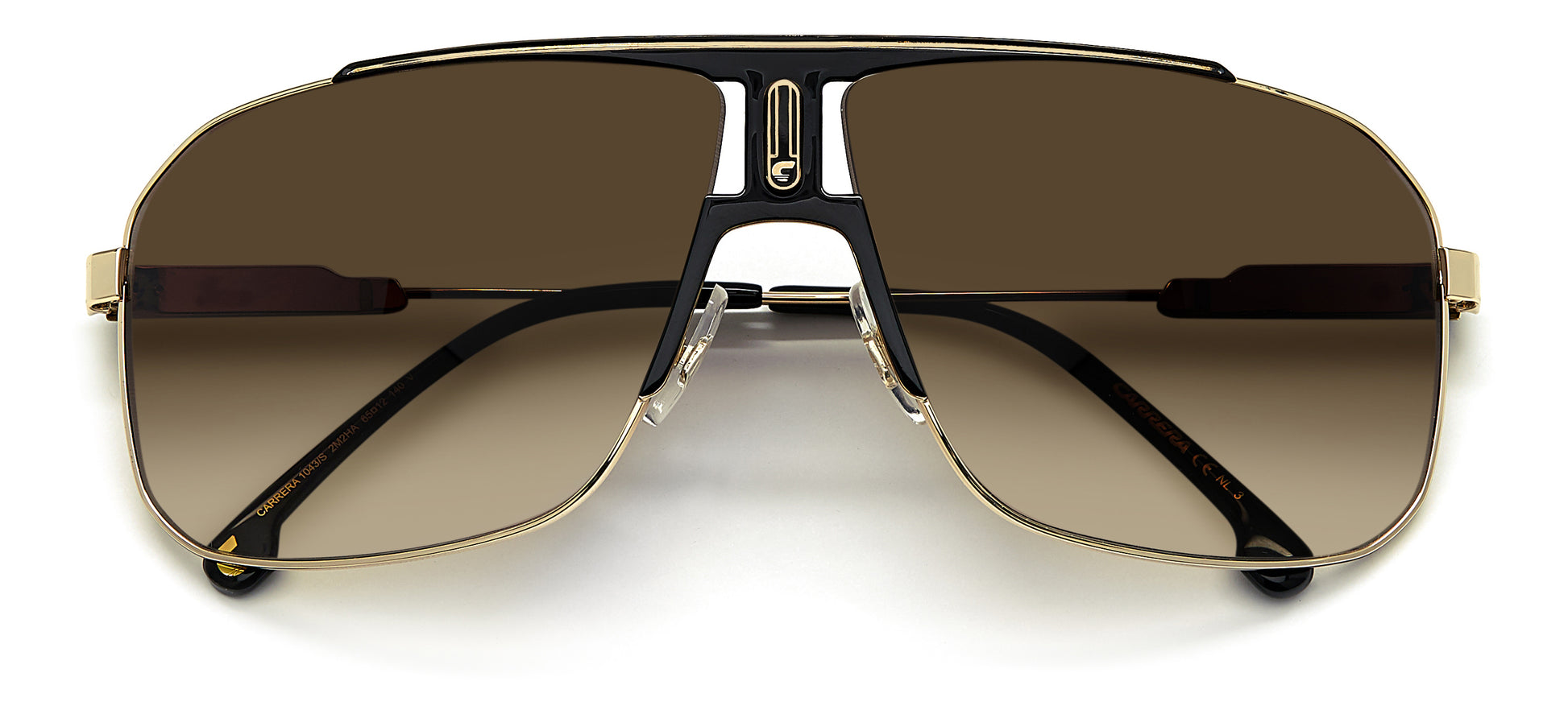 Carrera 1043/S sunglasses - rear view - Colour: Gold