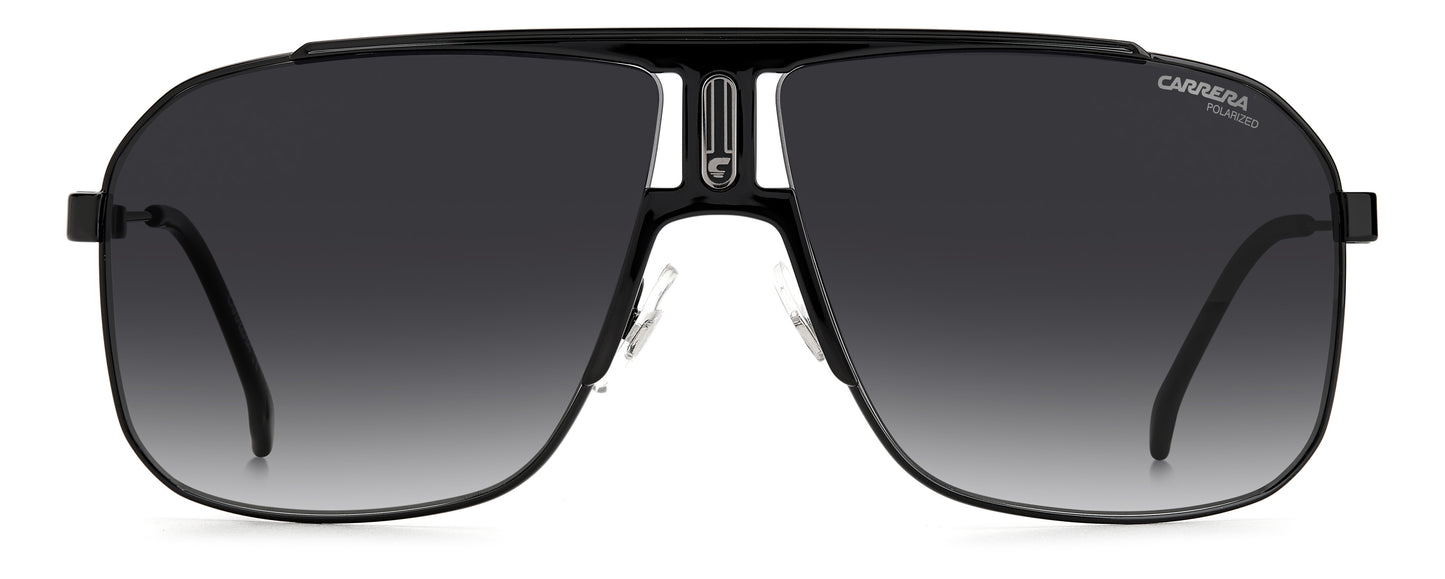 Carrera 1043/S sunglasses - straight-on front view - Colour: Black