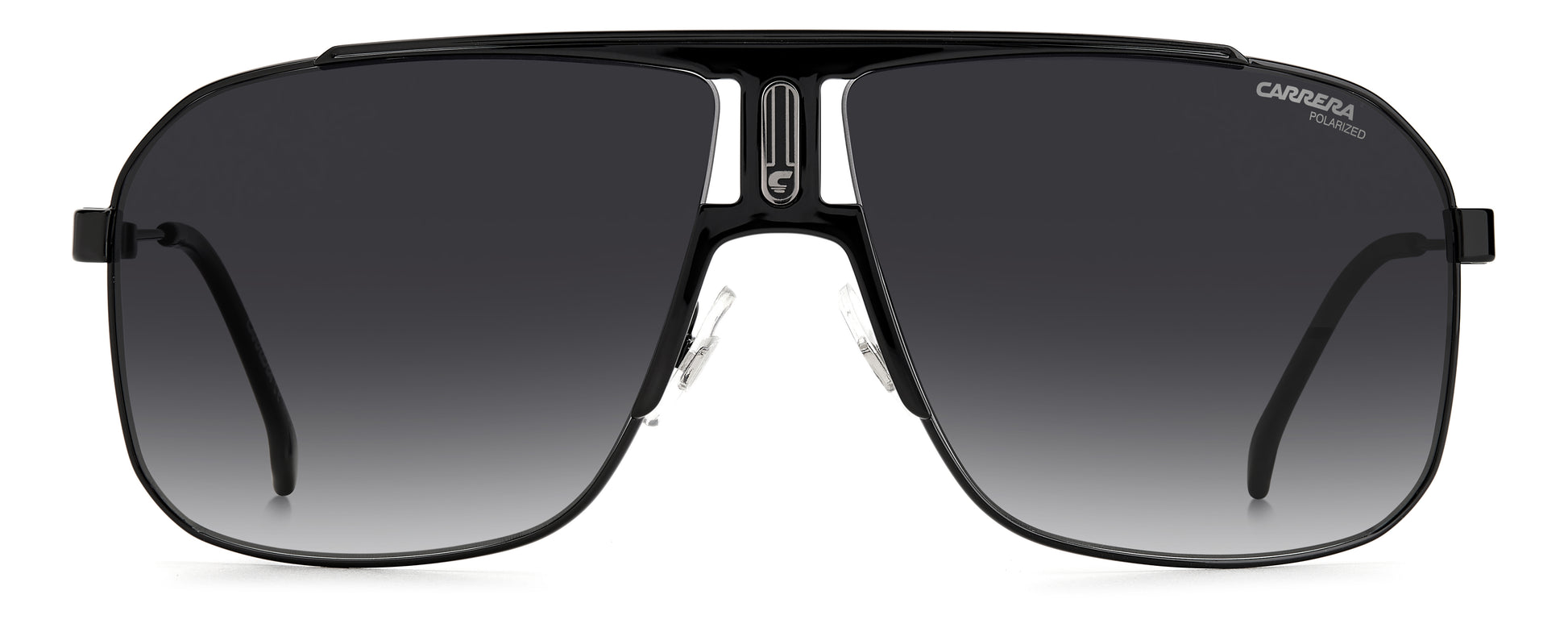 Carrera 1043/S sunglasses - straight-on front view - Colour: Black