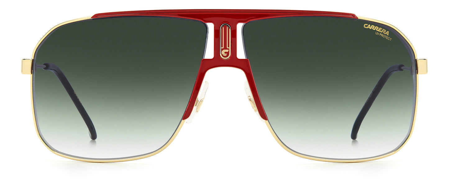 Carrera 1043/S sunglasses - straight-on front view - Colour: Red Gold