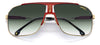 Carrera 1043/S sunglasses - rear view - Colour: Red Gold