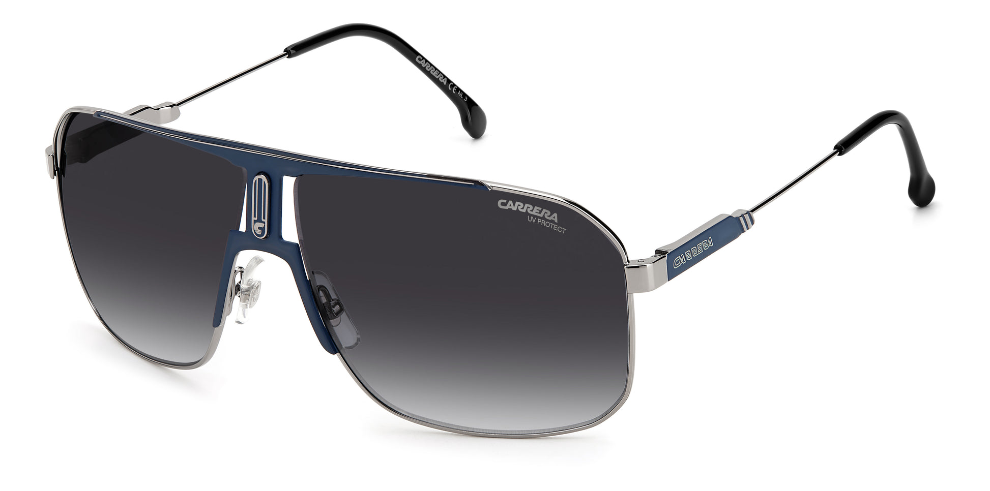 Carrera 1043/S sunglasses - front angle view - Colour: Blue
