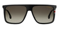 Carrera 172/N/S sunglasses - straight-on front view - Colour: Black Gold