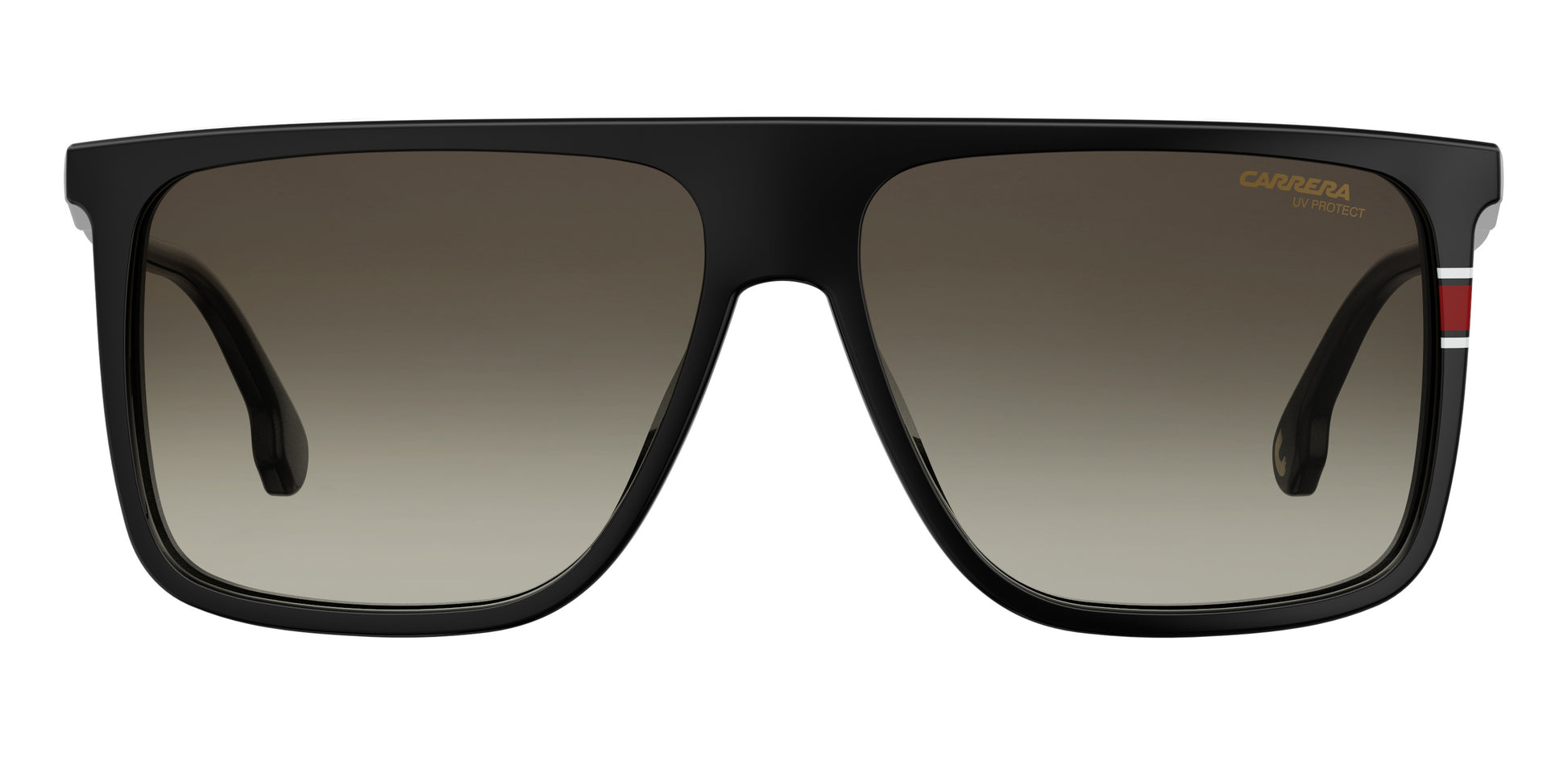 Carrera 172/N/S sunglasses - straight-on front view - Colour: Black Gold