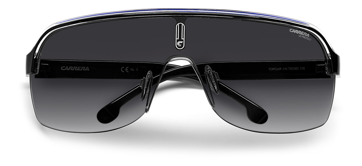 Carrera Topcar 1/N sunglasses - rear view - Colour: Blue