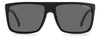 Colour: Matte Black - Carrera 8055/S polarised front view